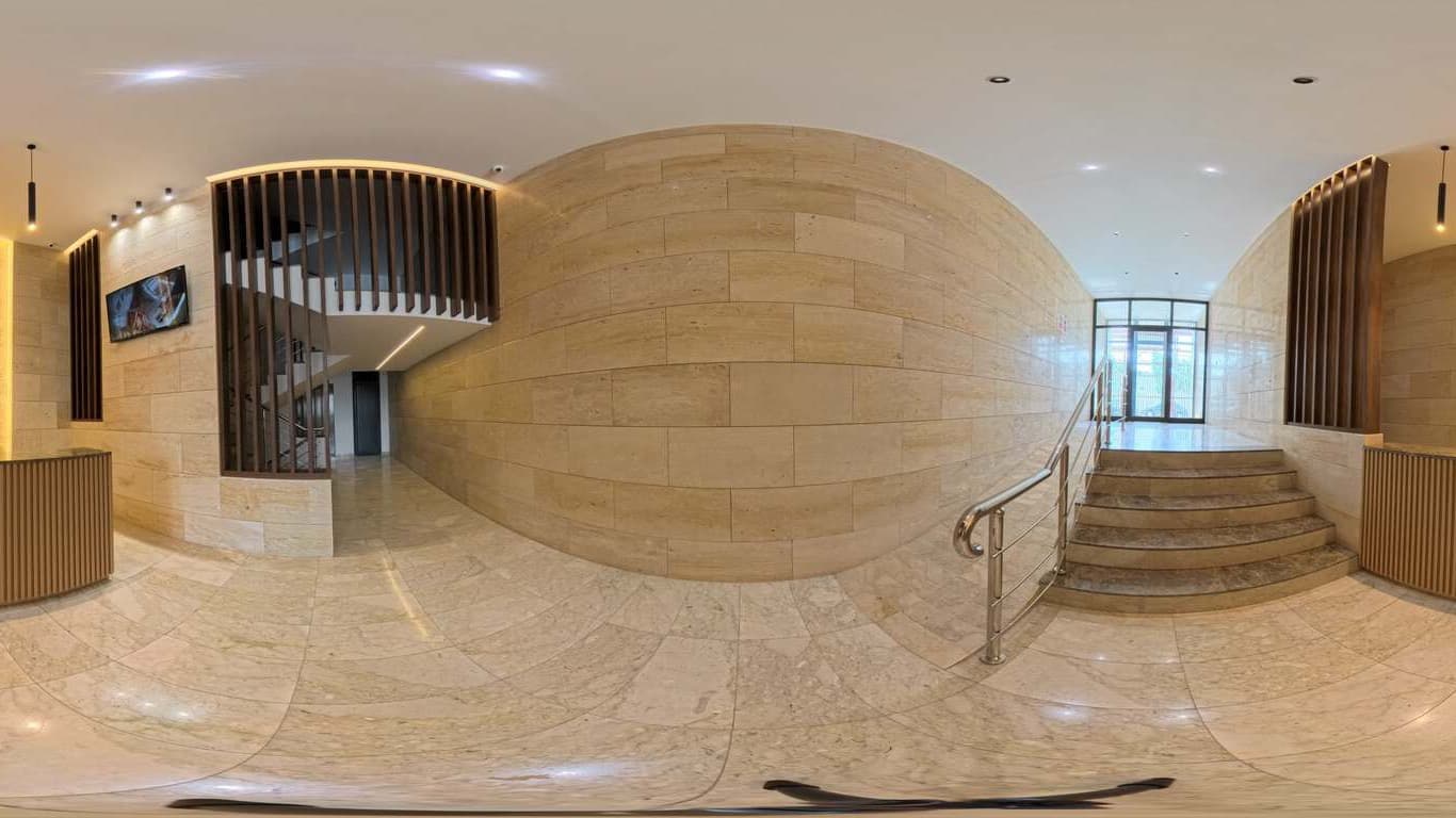 Aperçu de la visite virtuelle : hall d'entrée d'une résidence BENZAMIA